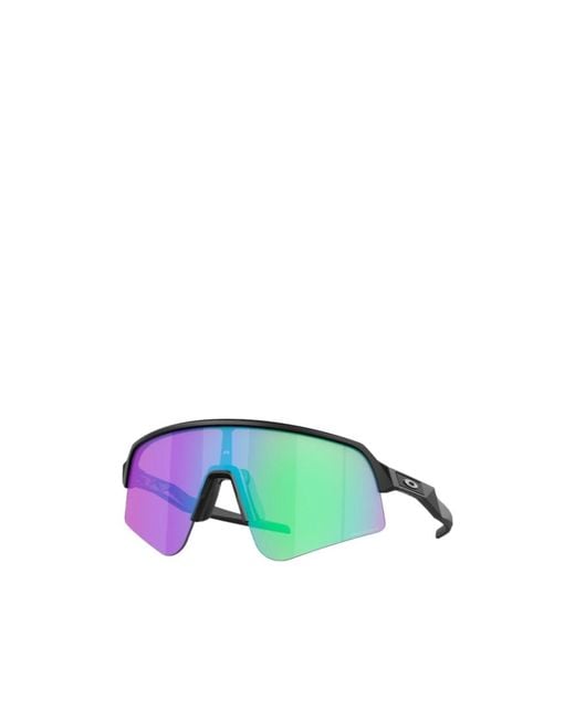 Oakley Green Sutro Lite Sweep Mirrored Sunglasses for men