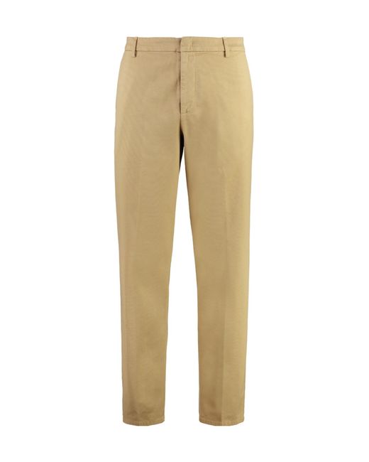Dondup Natural James Cotton Slacks for men