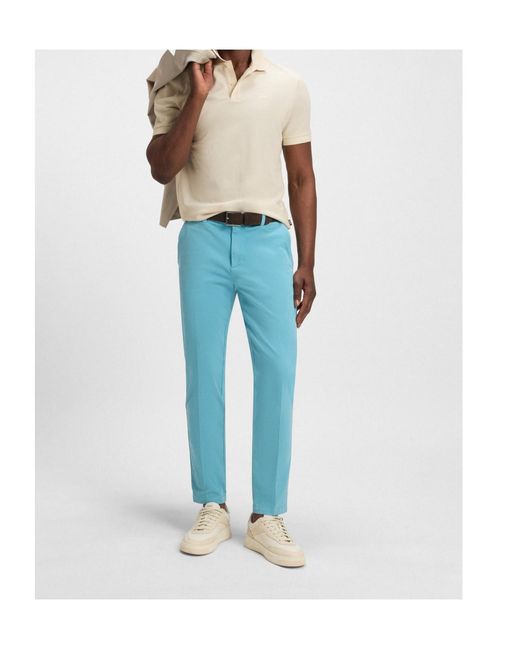Boss White Pallas Polo Shirt for men
