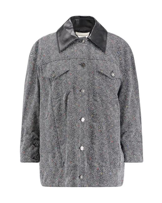 Givenchy Gray Flap Pocket Jacket