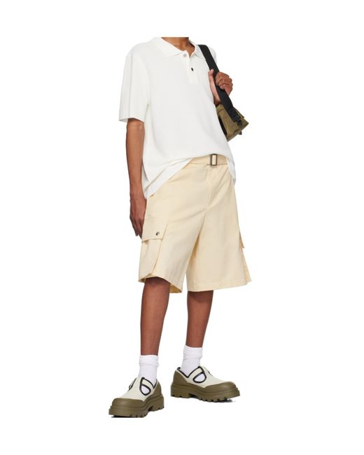 Jacquemus Natural Le Cargo Bermuda for men
