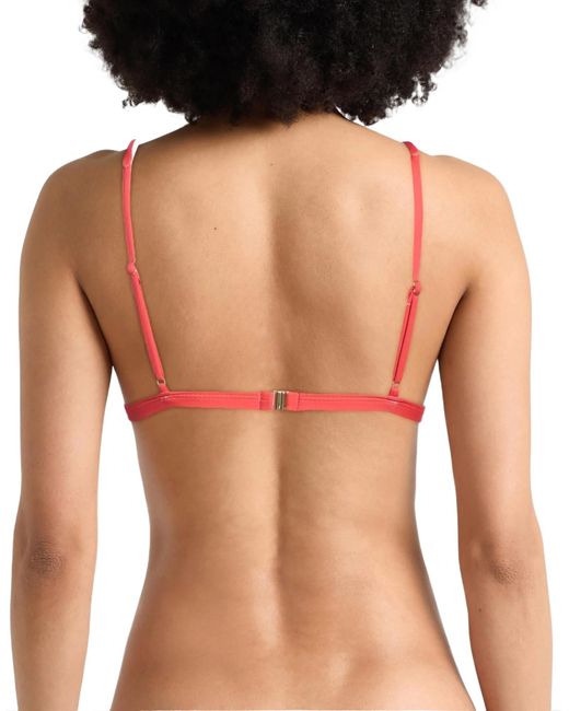 Farm Rio Red Printed Triangle Bikini