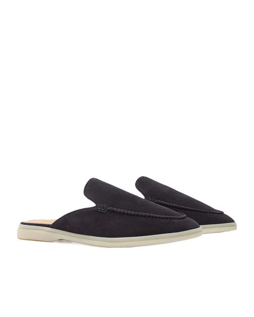 Scarosso Blue Lucrezia Slip-On Mules for men