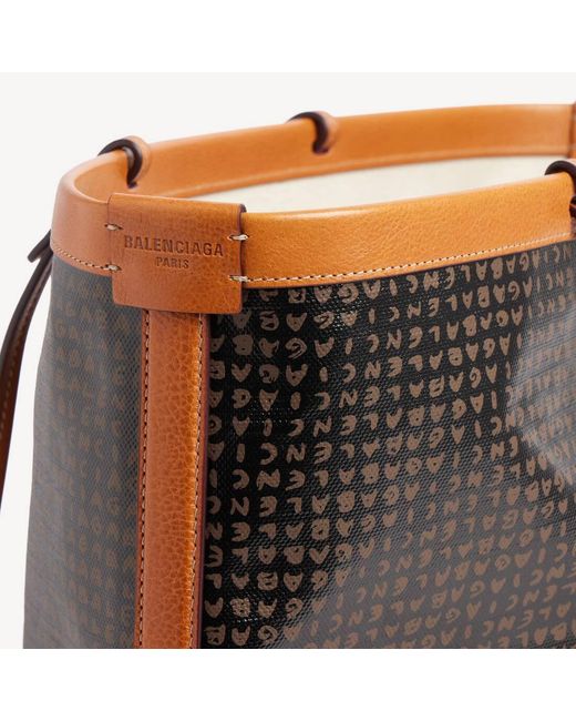Balenciaga Multicolor Printed Medium Tote Bag