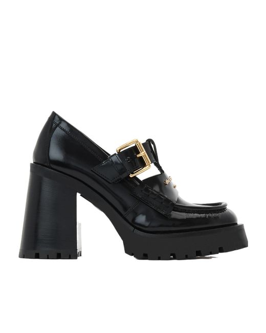 Alexander Wang Black Carter 95Mm Loafer-Style Pumps