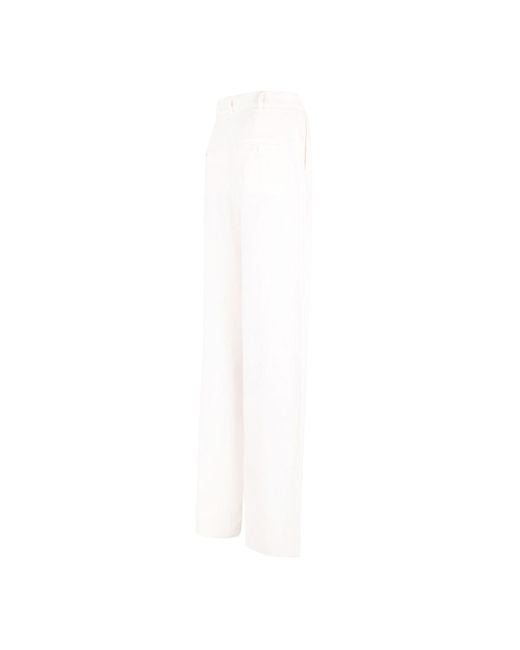 Max Mara White Studio Jez Flared Trousers