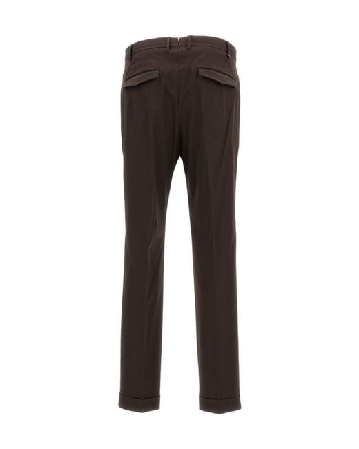 PT01 Gray Cuffed Trousers for men