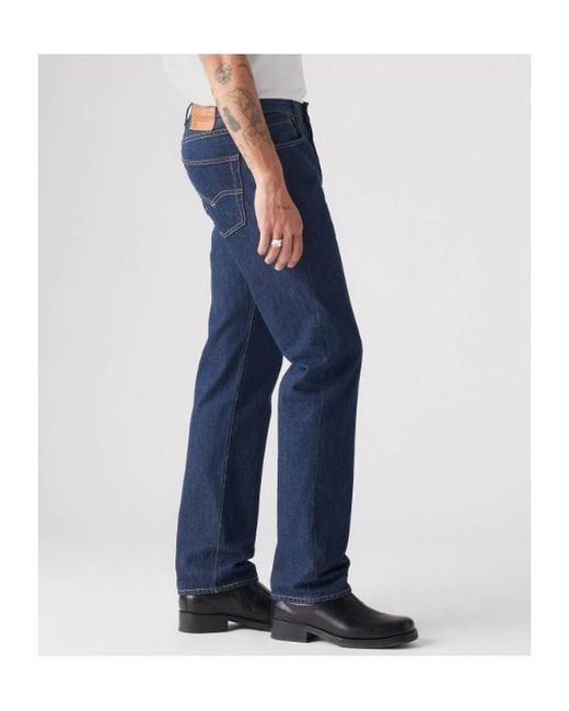 Levi's Blue 501 Original Fit Jeans for men