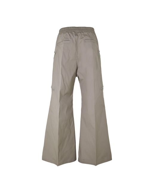 Rick Owens Gray Workwear Casual Pants for men