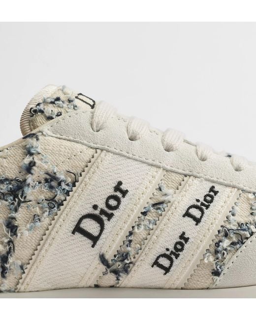 Dior White Ribbon Sneaker