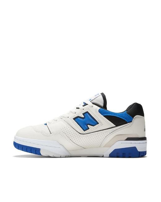 New Balance Blue 550 Lace-Up Sneakers for men