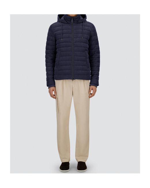 Herno Blue Resort Padded Jacket for men