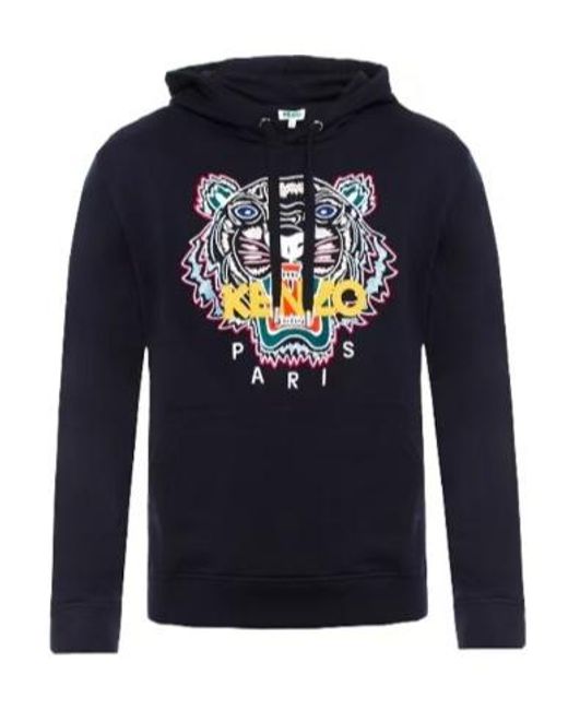 KENZO Black Long-Sleeved Sweater for men
