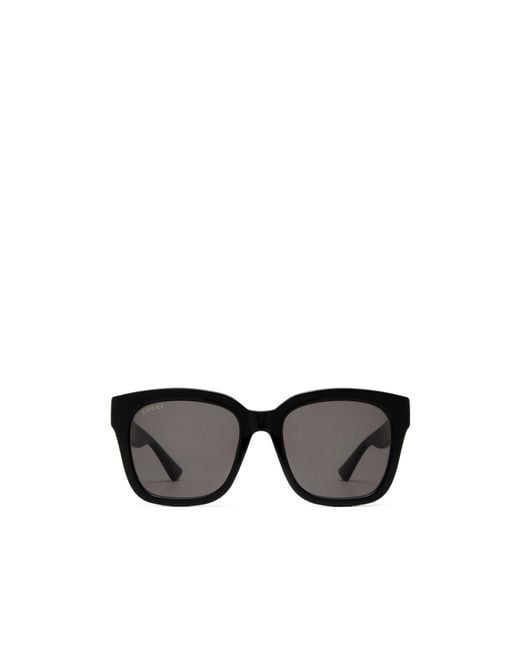 Gucci Black Eyewear Square Frame Sunglasses