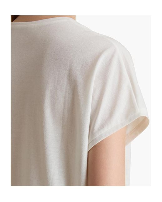 Khaite White Devra T-Shirt
