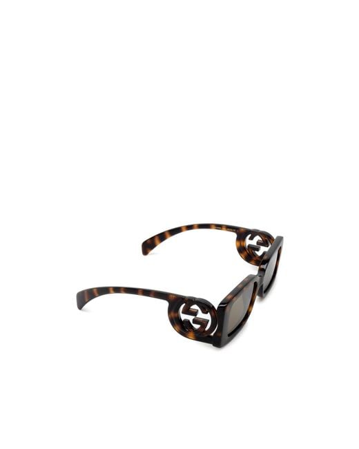 Gucci Multicolor Eyewear Rectangle Frame Sunglasses
