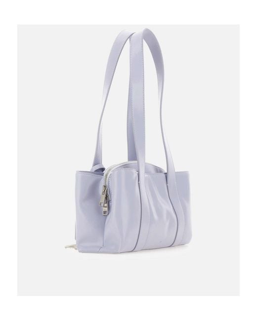 OSOI White Shell Duffel Mini Shoulder Bag