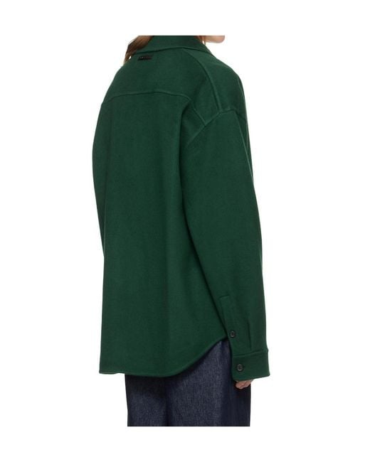Marni Green Long-Sleeved Casual Jacket for men