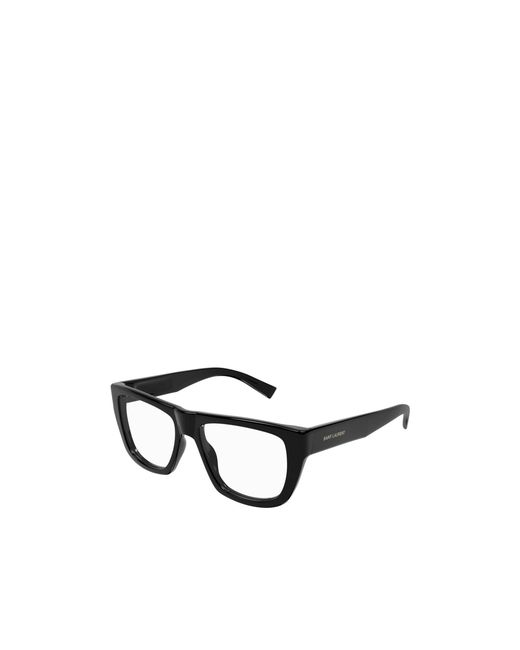 Saint Laurent Black Eyewear Square-Frame Glasses for men