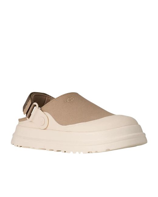 Ugg Natural Goldenglow Slip On Flat Mules