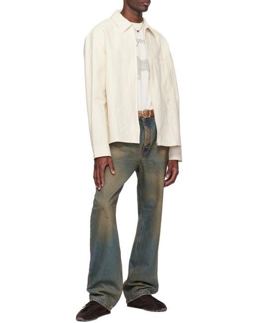 Jacquemus Gray The Berger De-Nîmes Denim Jeans for men