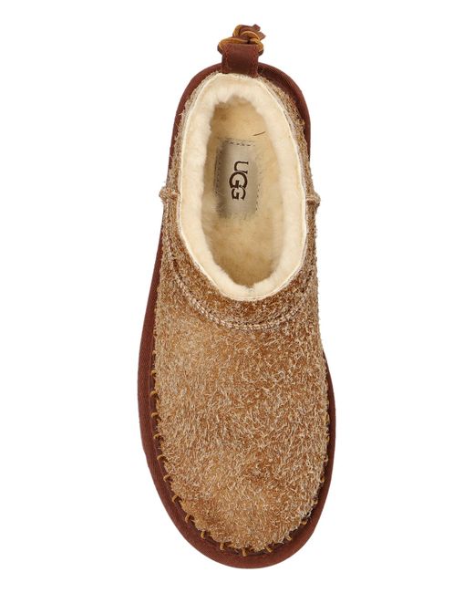 Ugg Brown Classic Micro Biarritz Boots