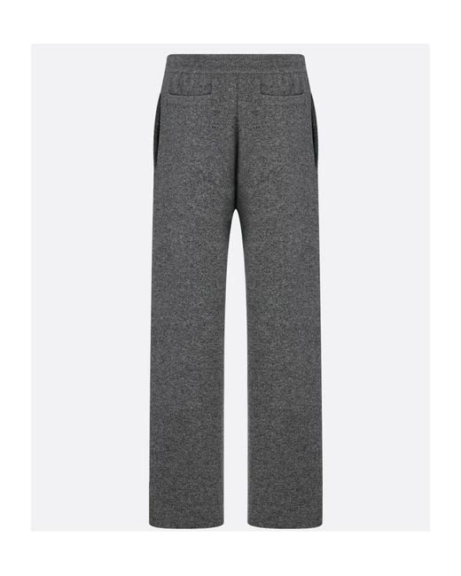 Dior Gray Icons Track Pants for men