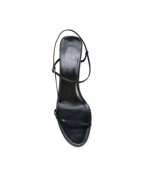 The Row White Bare Slingback Sandals