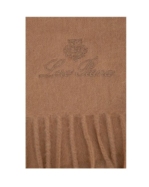 Loro Piana Natural Grande Unita Scarf