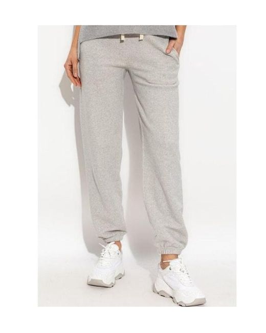 Jil Sander Gray Tapered Leg Sweatpants
