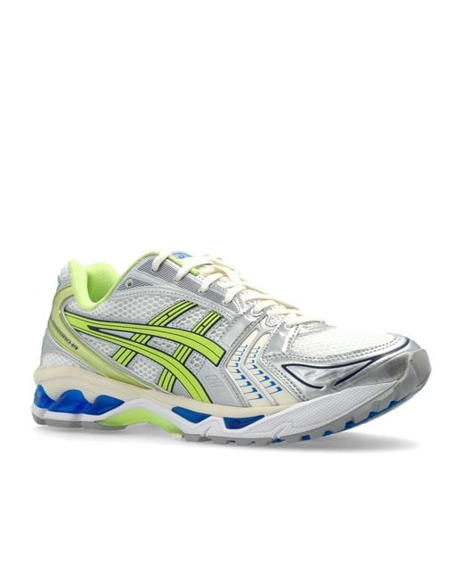 Asics Green Gel-Kayano 14 Lace-Up Sneakers for men