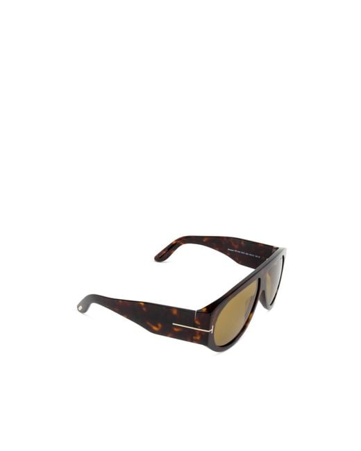 Tom Ford Multicolor Eyewear Pilot Frame Sunglasses for men