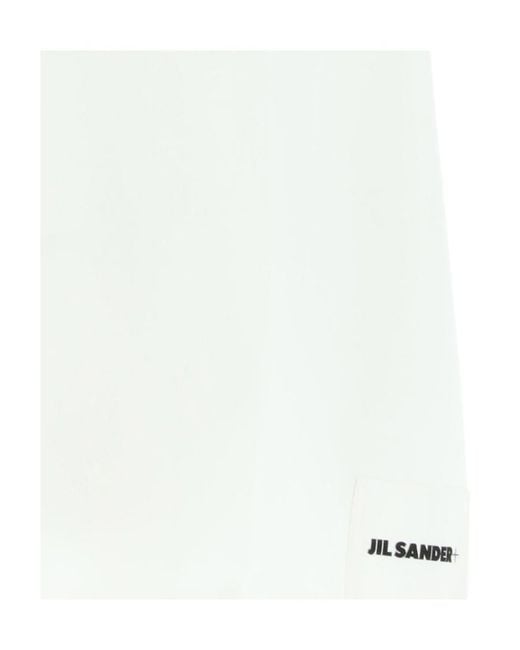 Jil Sander White 3-Pack Short-Sleeved T-Shirt Set for men