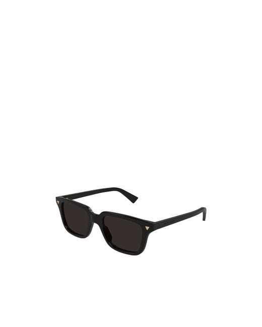 Bottega Veneta White Eyewear Square Frame Sunglasses for men