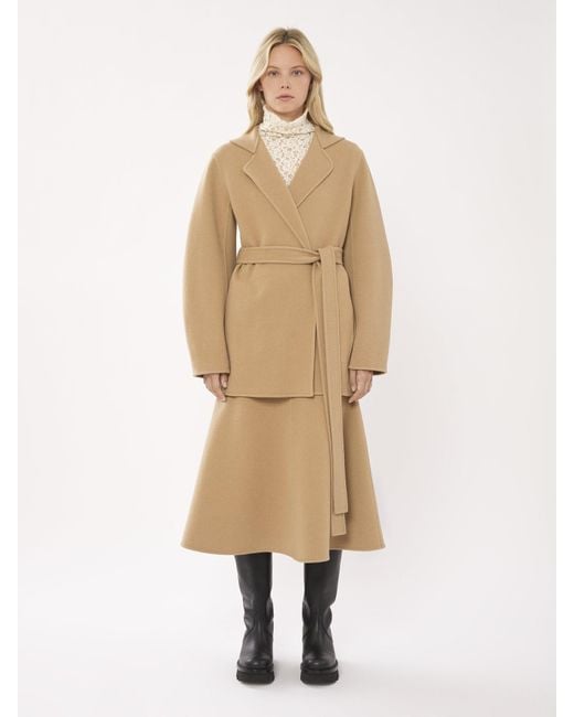 Chloé Natural Chloé Double Faced Coat