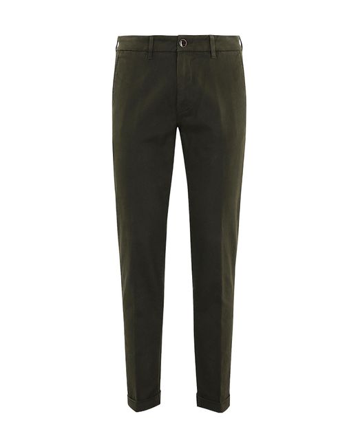 Re-hash Black Mucha Stretch Chinos for men