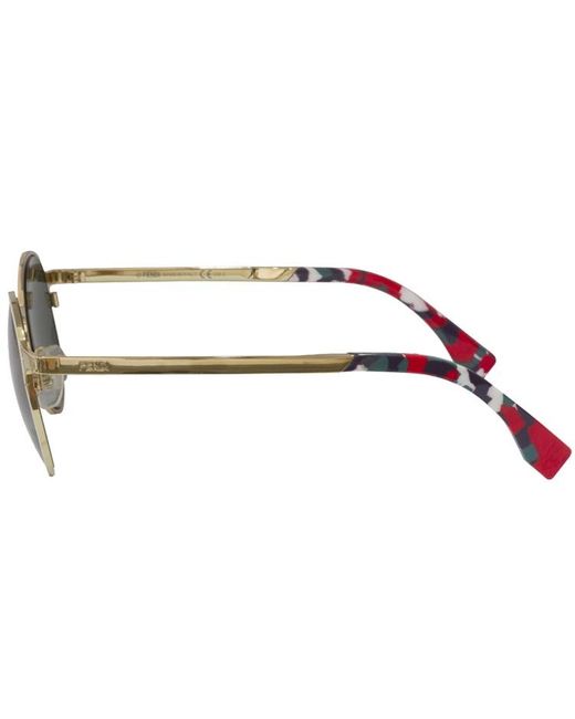 Fendi Black Logo Details Sunglasses