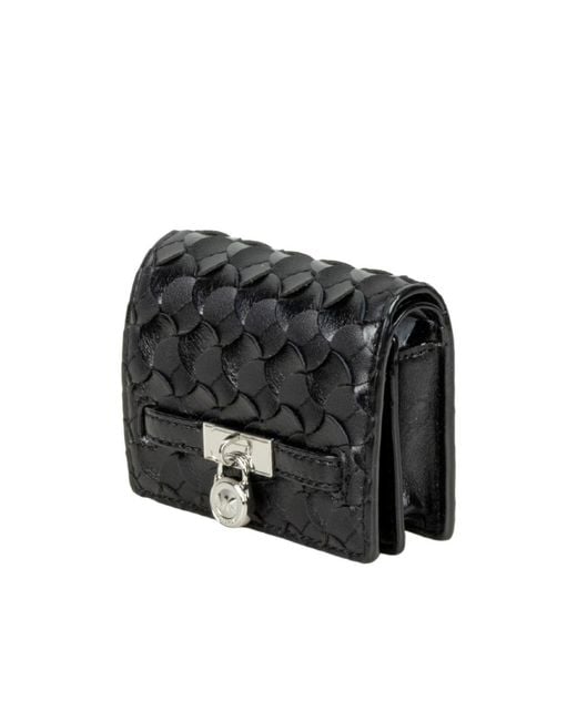 Michael Kors Black Michael Logo Appliqué Wallet