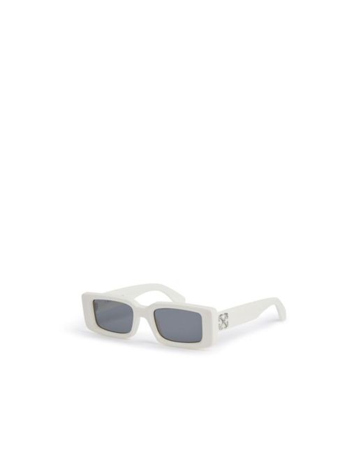 Off-White c/o Virgil Abloh White Logo Sunglasses for men