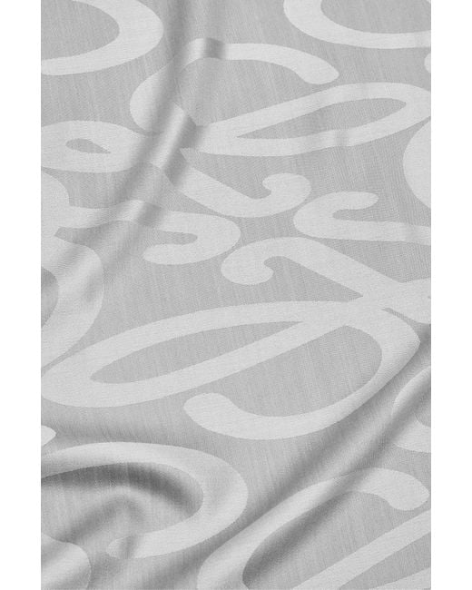Loewe White Scarf