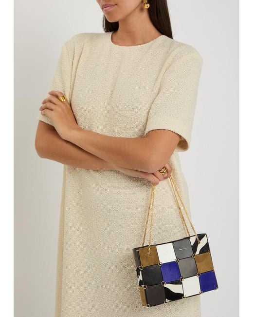 Khaite White Bouclé Midi Dress