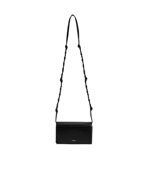 Jil Sander White Strap Tangle Wallet