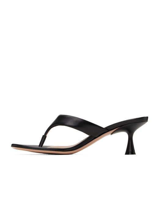 Gianvito Rossi White Ascent Thong 55 High-Heeled Sandals