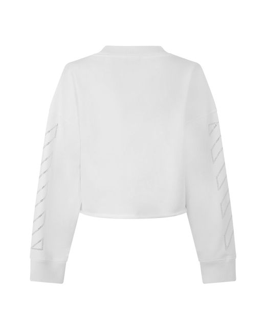 Off-White c/o Virgil Abloh White Crewneck Sweatshirt