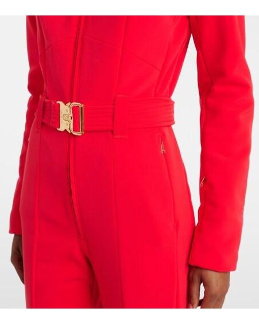Bogner Red One-Piece Ski Sui