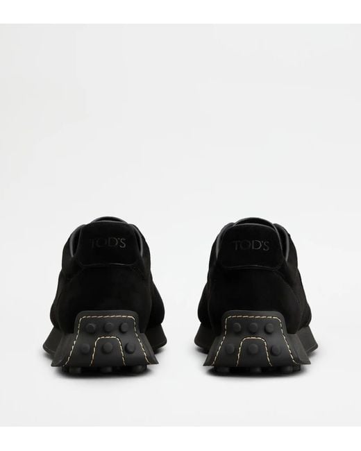Tod's Black T Vintage Sneakers for men