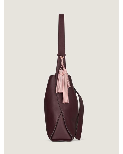 Givenchy Purple Medium Belted Hobo Bag