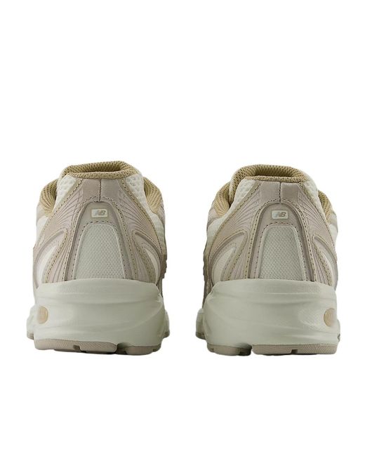 New Balance Gray 740 Lace-Up Sneakers for men