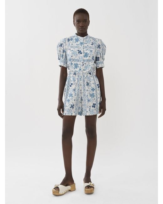 See By Chloé Blue See By Chloé Graphic Printed Boxer Shorts