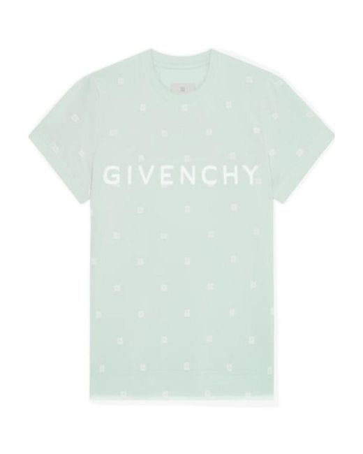 Givenchy Green Double Layered Fitted T-Shirt